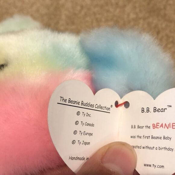 Ty Rare Birthday Beanie Buddy - Picture 9 of 10